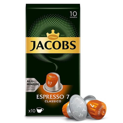 Kawa mielona w kapsułkach espresso classico Jacobs 10 kapsułek