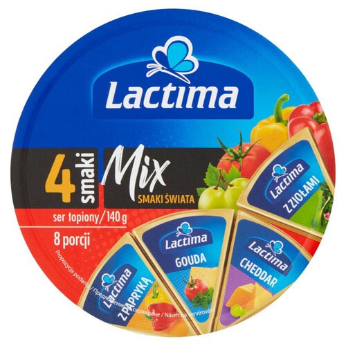 Ser topiony mix Smaki świata Lactima 140 g