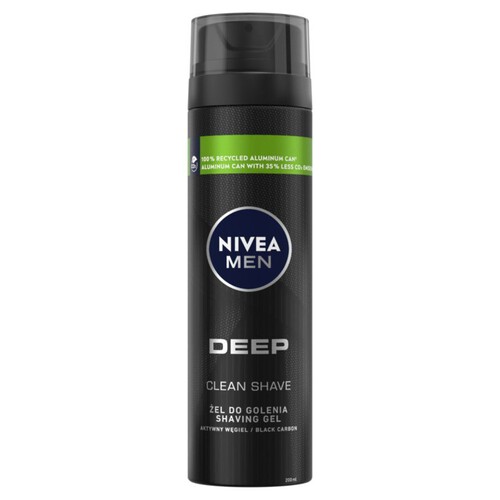 Żel do golenia Deep NIVEA MEN 200 ml