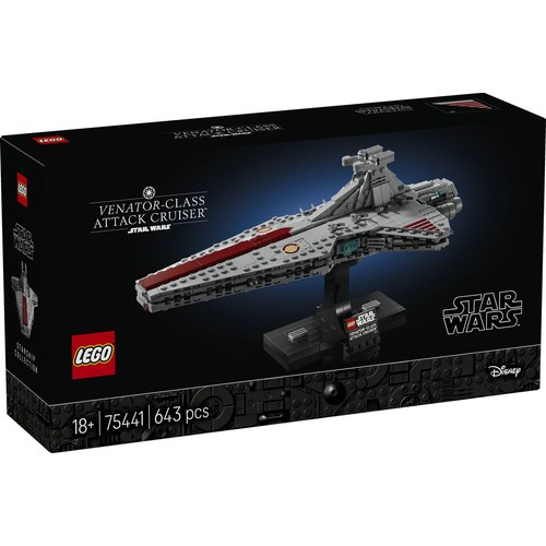 Star Wars™ Krążownik szturmowy typu Venator 75441 LEGO 1 sztuka