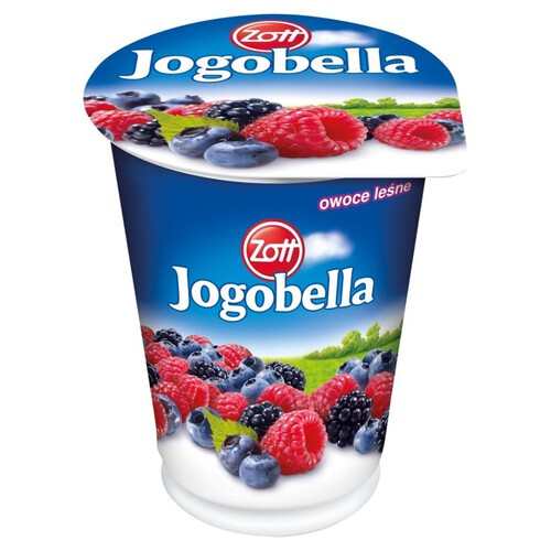 Jogobella Jogurt z kawałkami owoców mix smaków Zott 400 g