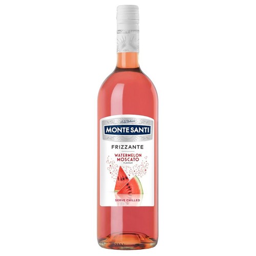 Wino różowe słodkie półmusujące Frizzante Watermelon Moscato alk. 10,0% obj. Monte Santi 750 ml