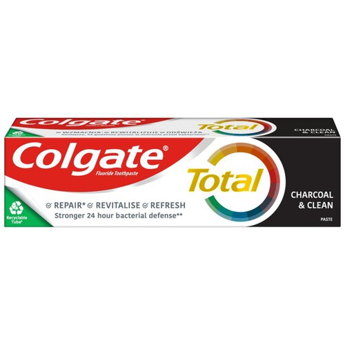 Total Pasta do zębów Charcoal Colgate 75 ml