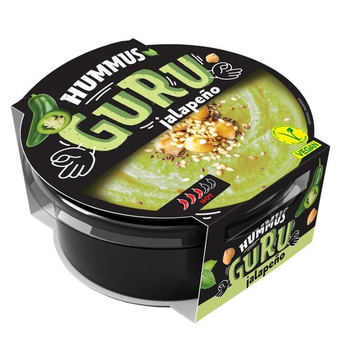 Hummus Jalapeno Guru 180 g