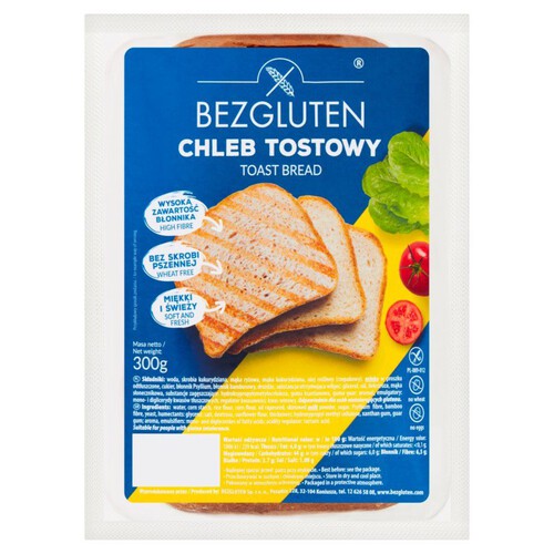 Chleb tostowy Bezgluten 300 g