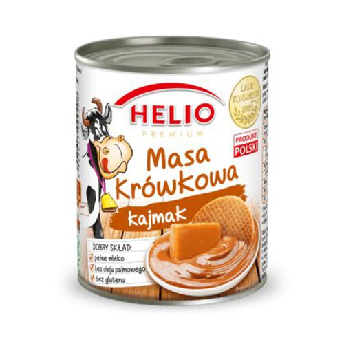 Masa krówkowa - kajmak Helio 400 g