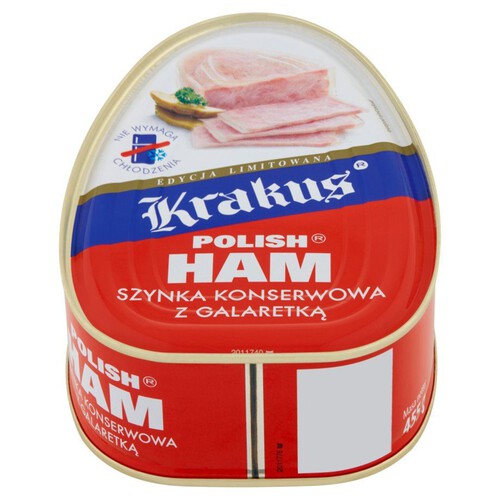 Szynka konserwowa z galaretką porcja Krakus 455 g