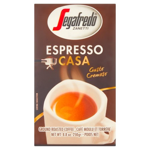 Kawa naturalna, palona, mielona Segafredo Zanetti 250 g