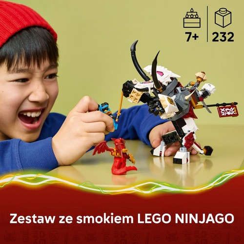 NINJAGO Zilvar i smocza bestia Grimtak 71863 LEGO 1 sztuka