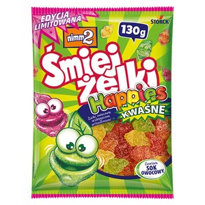 Śmiejżelki Happies kwaśne nimm2 130 g