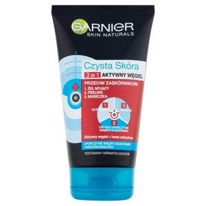 Żel do twarzy czysta skóra węgiel Garnier 150 ml