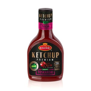 Ketchup łagodny Toskański Roleski 465 g