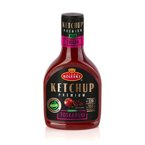 Ketchup łagodny Toskański Roleski 465 g