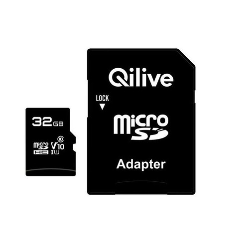 Karta pamięci micro SD 32GB + Adapter  Qilive sztuka