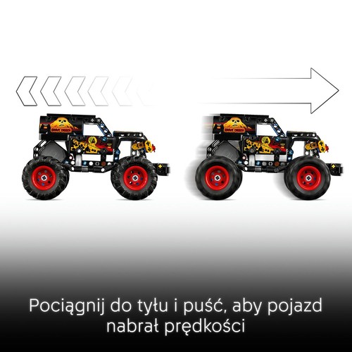 Technic Monster Jam™ Grave Digger™ Ogień i lód 42219 LEGO 1 sztuka