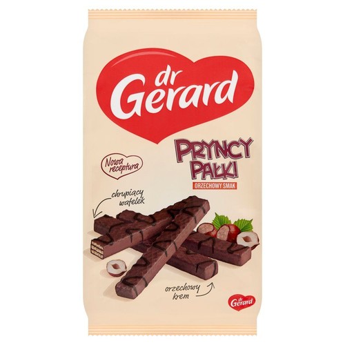 Wafle Pryncypałki orzechowy smak Dr Gerard 200 g
