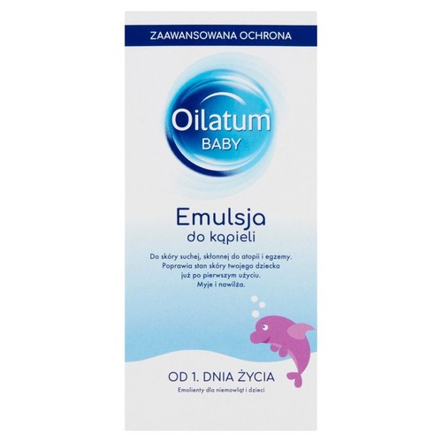 Emulsja do kąpieli dla niemowląt Oilatum Baby 150 ml