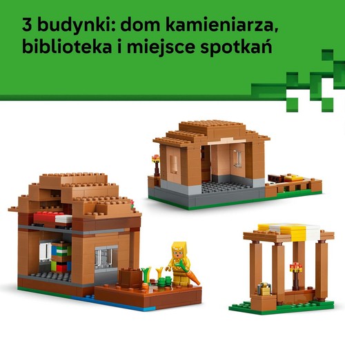 Minecraft Najazd przywoływaczy na wioskę 21596 LEGO 1 sztuka