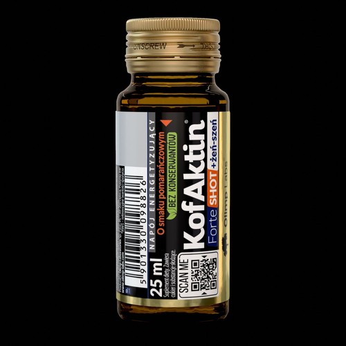 Kofaktin Forte Shot ampułka szklana pomarańcza   Olimp Labs 25 ml