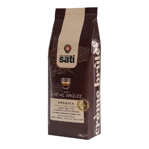 Kawa mielona o smaku creme brulée   Cafe Sati 250 g