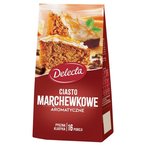 Ciasto marchewkowe Delecta 410 g