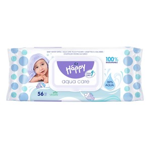 Chusteczki nawilzane aqua   Bella Baby Happy 56 sztuk