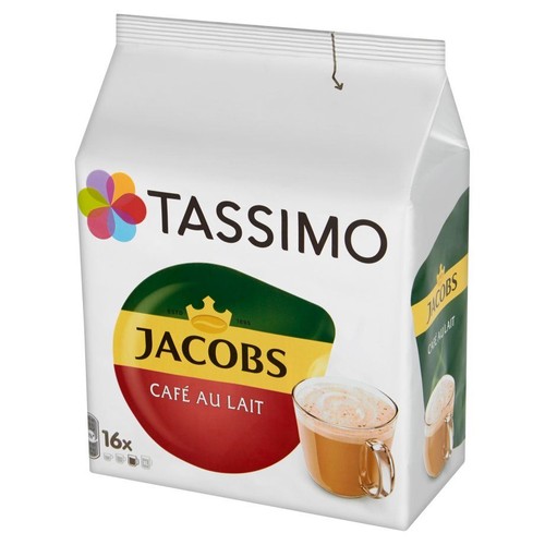 Napój z kawą rozpuszczalną i mlekiem Tassimo 16 kapsułek