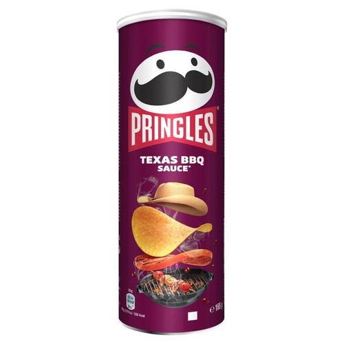 Chipsy o smaku teksańskiego sosu barbecue  Pringles 165 g 