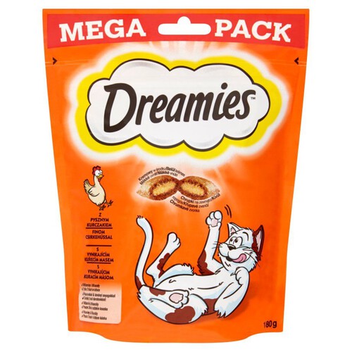 Przysmak dla kotów z kurczakiem Dreamies 180 g