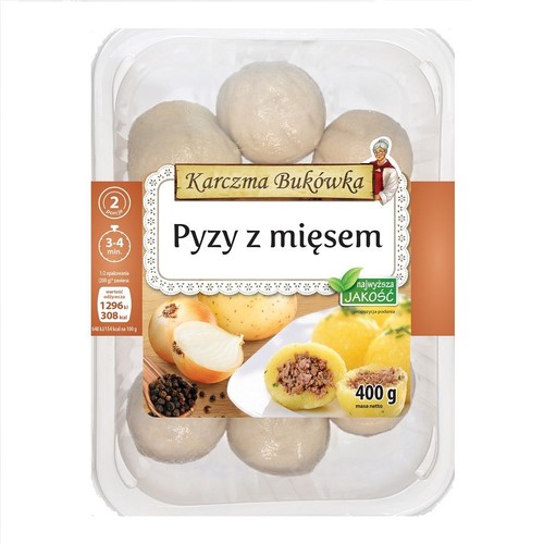 Pyzy z mięsem Karczma Bukówka 400 g