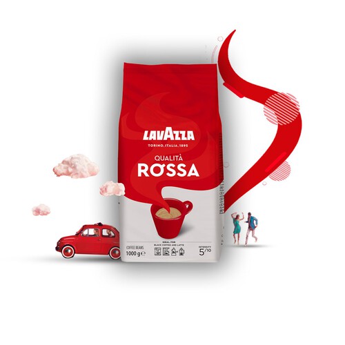 Kawa ziarnista Qualita Rossa LAVAZZA 1 kg