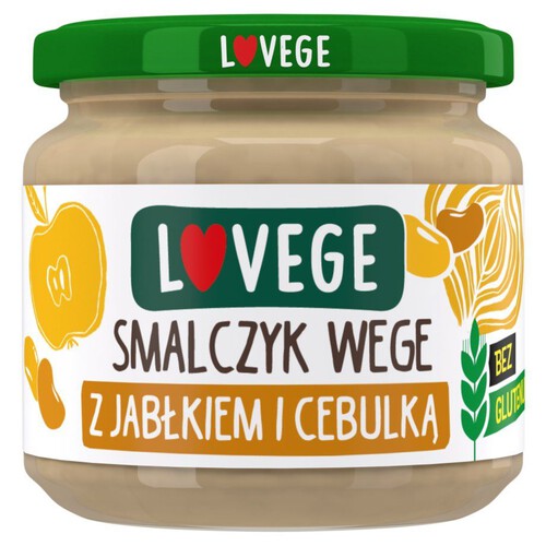 Smalec wegańskiz jabłkiem i cebulką Sante 175 g 