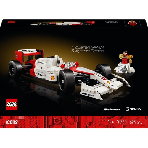 Icons McLaren MP4/4 i Ayrton Senna 10330 LEGO 1 sztuka