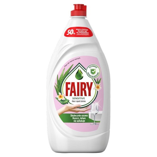 Płyn do mycia naczyń Sensitive aloes i jaśmin 1,35 l