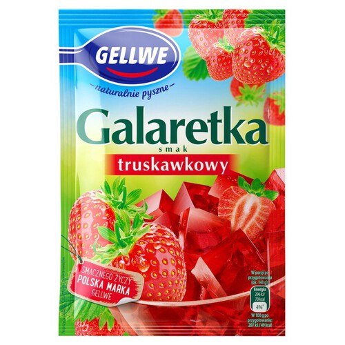 Galaretka truskawkowa Gellwe 75 g