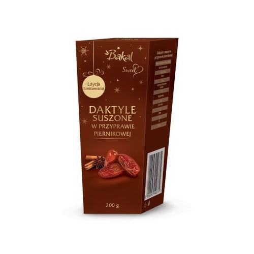 Daktyle suszone w przyprawie piernikowej Bakal Sweet 200 g