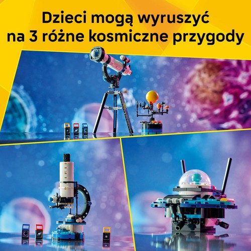 Zestaw Creator 3 w 1 Teleskop do odkrywania kosmosu 31378 LEGO 1 sztuka