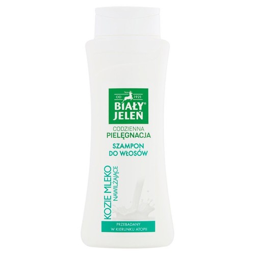 Szampon do włosów Kozie Mleko nawilżający Biały Jeleń 350 ml