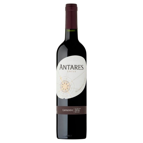 Wino chilijskie czerwone wytrawne Carmenere 13,5% alk. Antares 750 ml