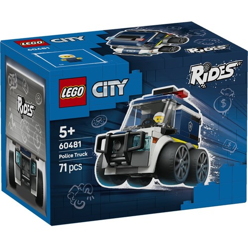 City Pojazdy — Ciężarówka policyjna 60481, zestaw konstrukcyjny LEGO 1 sztuka