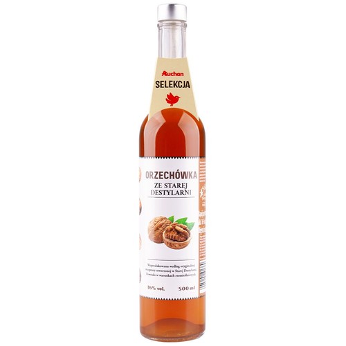 Nalewka Orzechówka Ze Starej Destylarni alk. 16,0% obj. Auchan 500 ml