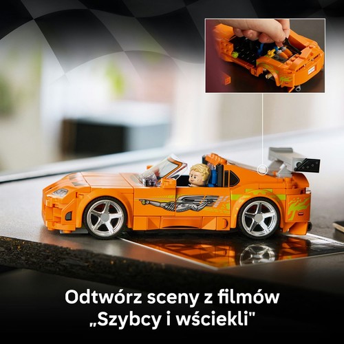 Speed Champions Szybcy i wściekli Toyota Supra MK4 77260 LEGO 1 sztuka