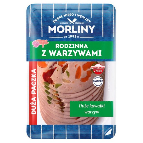 Rodzinna z warzywami Morliny 200 g