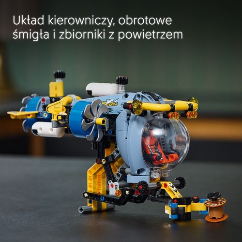Technic Badawcza łódź podwodna 42201 LEGO 1 sztuka