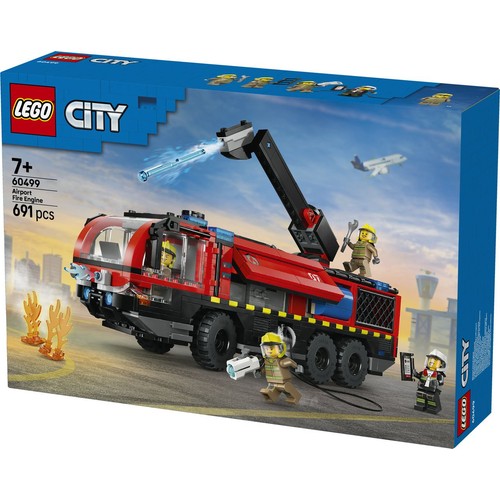 City Lotniskowy wóz strażacki 60499, zestaw konstrukcyjny z ciężarówką LEGO 1 sztuka
