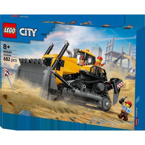 City Żółty buldożer 60466 LEGO 1 sztuka