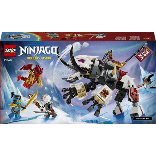 NINJAGO Zilvar i smocza bestia Grimtak 71863 LEGO 1 sztuka