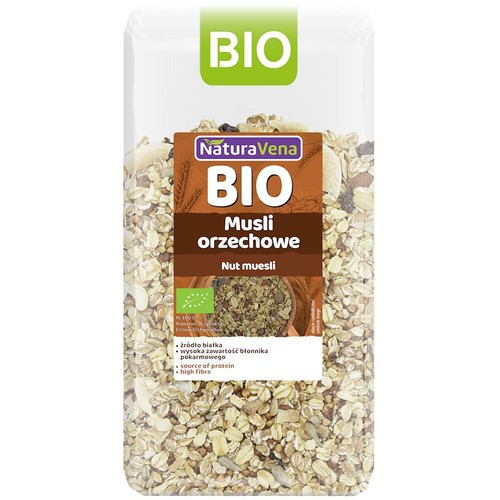 BIO Musli orzechowe   NaturaVena 300 g
