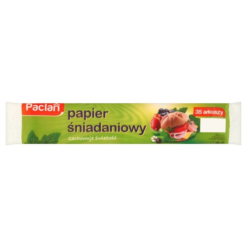 Papier śniadaniowy w arkuszach Paclan 35 sztuk