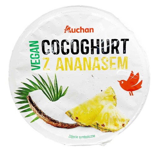 Vegan Cocoghurt z ananasem 150g  Auchan 150 g 